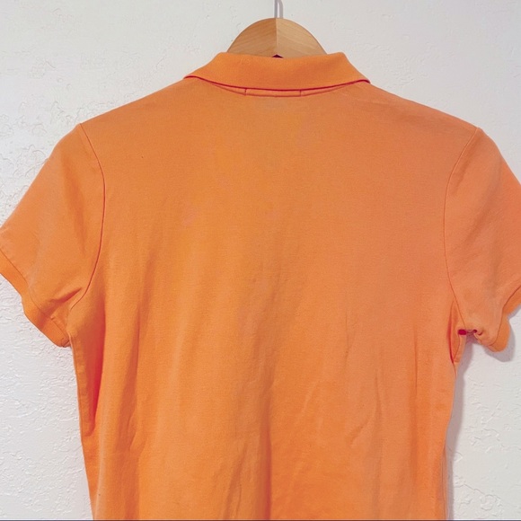 Ralph Lauren Golf Women’s Crest Embroidered Polo Shirt Orange Size‎ Large - Picture 3 of 7